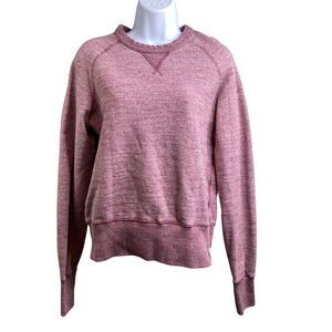 Todd Snyder Women’s Pink Crewneck Long Sleeve Top Size XS Sweatshirt Retro Cozy